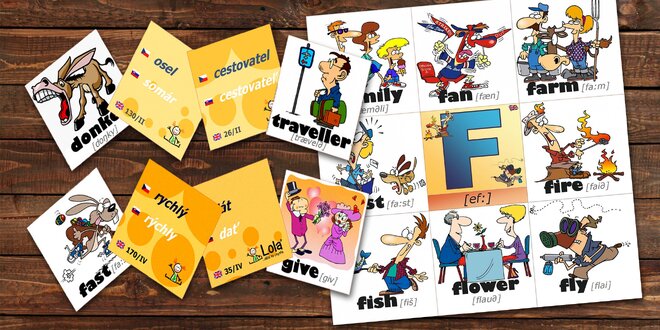 Chytré karty: Cizí jazyky rychle a jednoduše