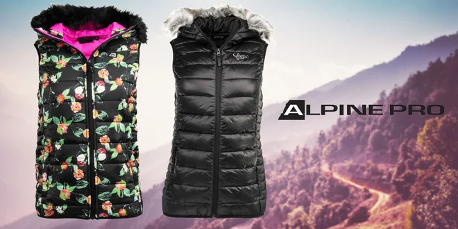 Dámské zimní vesty Alpine Pro