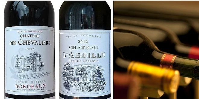 4 vína Grand Réserve z apelace Bordeaux AOC