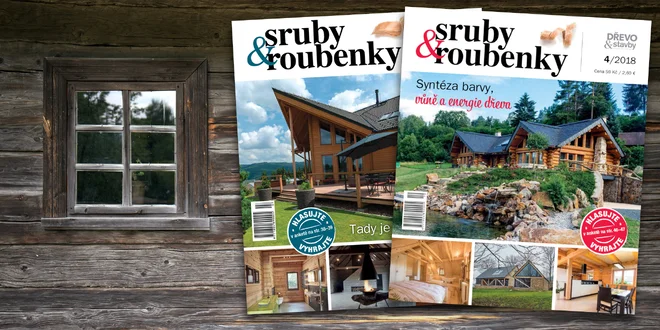 Předplatné magazínu sruby&roubenky na dva roky