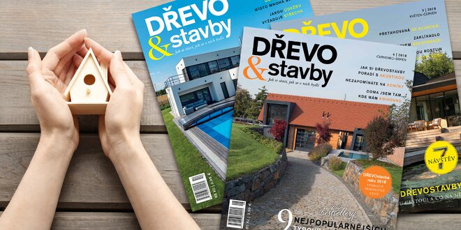 Předplatné magazínu Dřevo&Stavby na dva roky