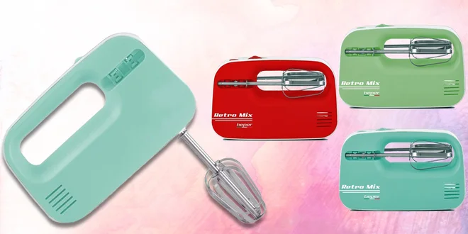 Italské šlehače Beper v retro provedení