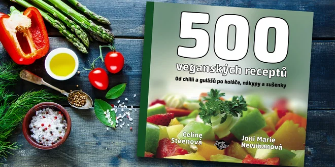 500 veganských receptů - zdravá kuchařka