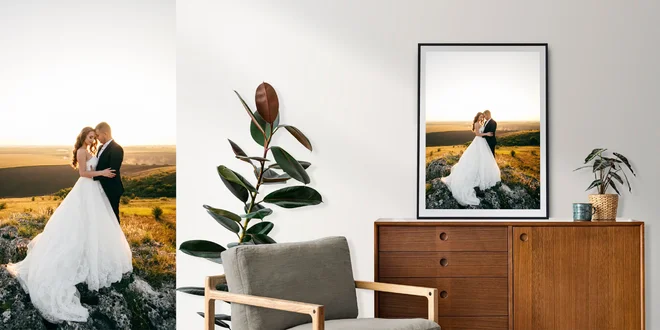 10 – 12 ks veľkoformátových fotografií v 3 rozmeroch