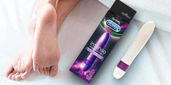 Vibrátor Durex Pure Fantasy s regulací vibrací