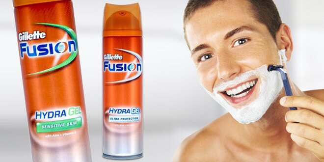 Gely Gillette Fusion pro muže