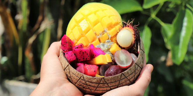 Originální přírodní kokosové nádobí z Bali
