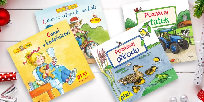 Sada naučných kapesních knížek Pixi pro děti