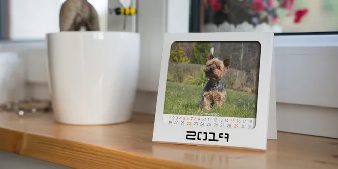 Unikátní kalendář Decor z vlastních fotografií