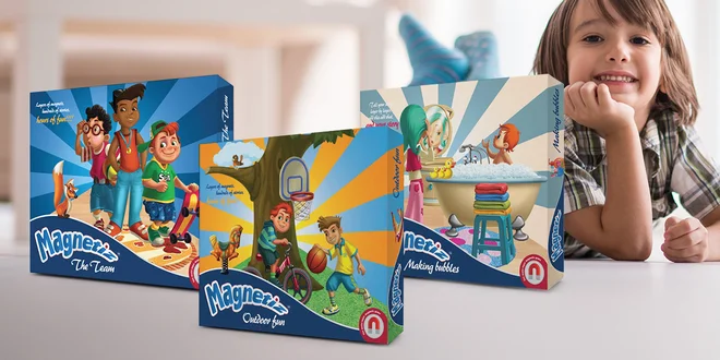 Kreativní magnetická hra Magnetiz