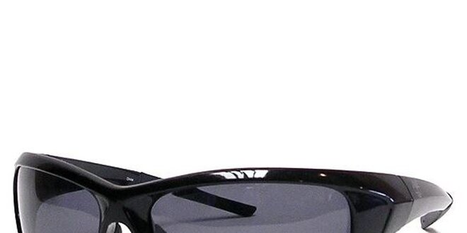 Lesklé černé sluneční brýle Timberland