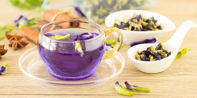 Modrý čaj: výjimečný nápoj pro podporu zdraví