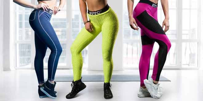 Butt commando: fitness legíny s push-up efektem