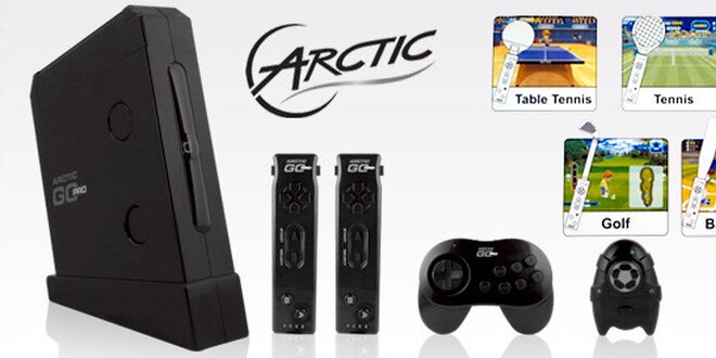 Výprodej! Nabušená herní konzole Arctic se 48 hrami.