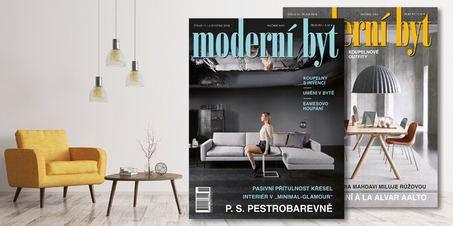 Roční předplatné časopisu Moderní byt 2019