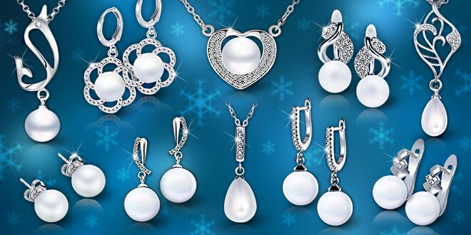 Elegantní perlové šperky