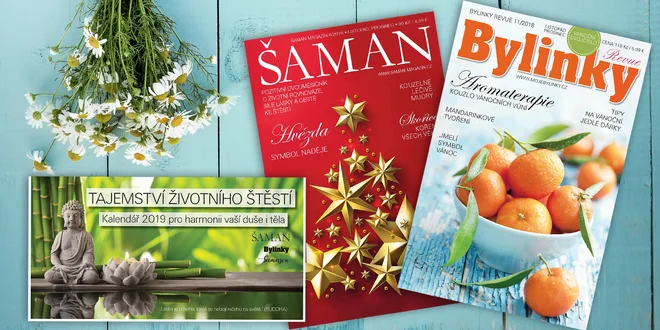 Bylinky revue a Šaman, ročník 2018 nebo kalendář