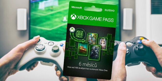 Měsíční nebo půlroční Game Pass na Xbox a PC