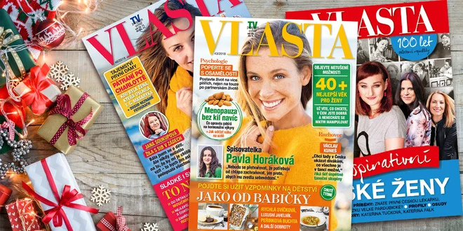 Časopis Vlasta – milý dárek pro vaše blízké