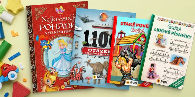Dětské knihy: zajímavosti, pohádky, dinosauři i pověsti