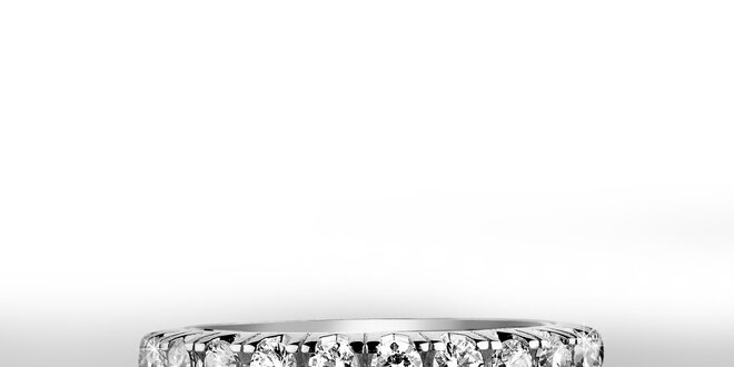 Dámský stříbrný prsten se zirkony Giorgio di Mare