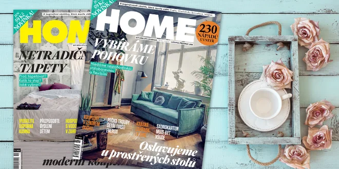 Předplatné časopisu Home o bydlení s bonusem