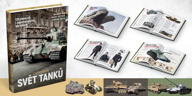 Encyklopedie Svět tanků: 1. vydání plné fotek