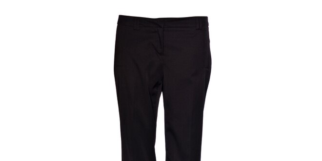 Dámské černé společenské kalhoty Vero Moda s puky