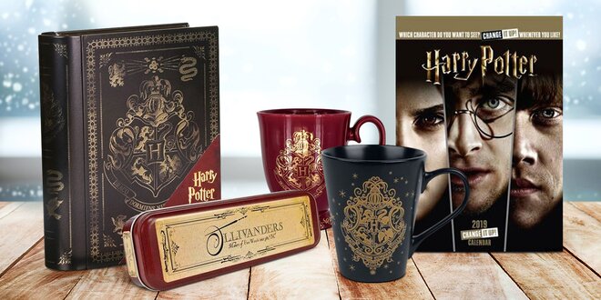 Kouzelné dárky pro fanoušky Harryho Pottera