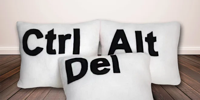 Ctrl+Alt+Del: Polštáře pro každého ajťáka