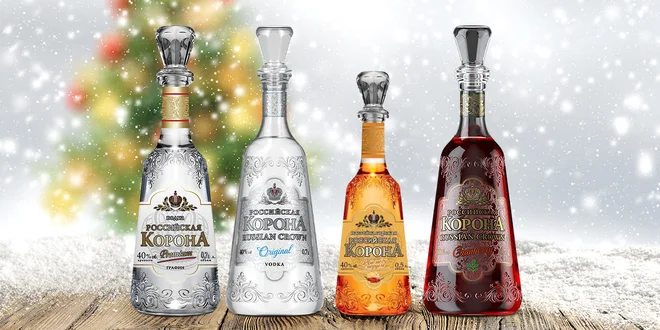 Skvělý dárek: exkluzivní vodka Russian Crown