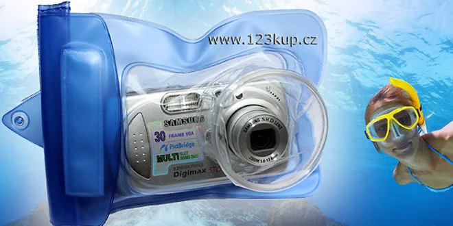 Chytré vodotěsné pouzdro na fotoaparát či telefon