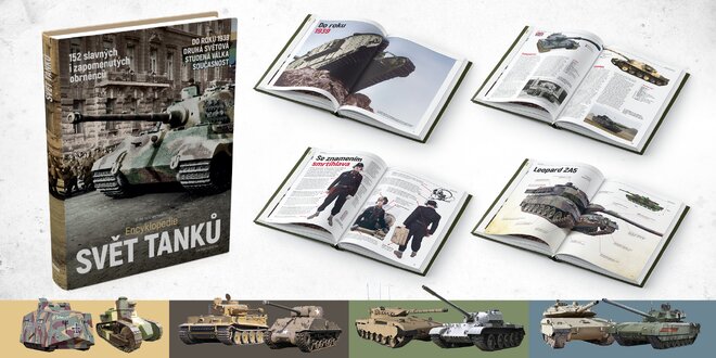 Encyklopedie Svět tanků: 2. vydání plné fotek