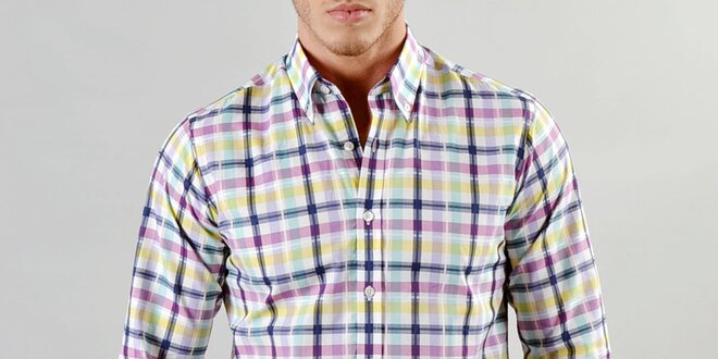 Pánská barevná košile Marcel Massimo