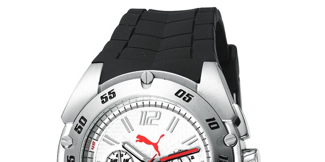Pánské sportovní hodinky s plastovým řemínkem Puma