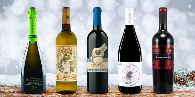 Vína z Itálie: Novello, Prosecco a Jadis