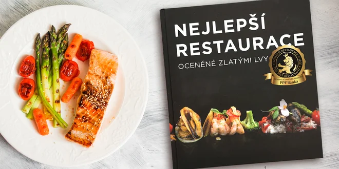 Kniha Nejlepší restaurace oceněné zlatými lvy