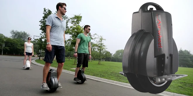 Sleva 50 % na gyroskopické dvoukolky Airwheel