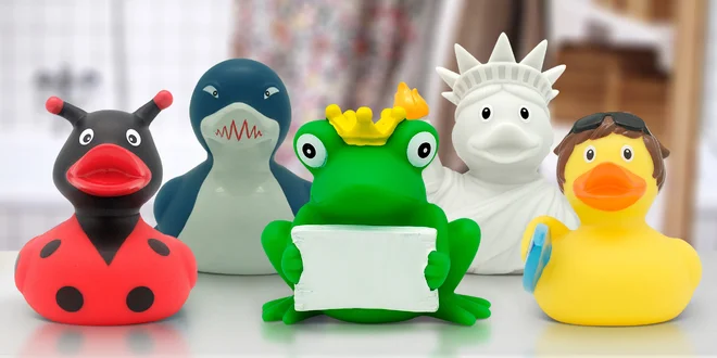 Koupelové potěšení: velké kachničky do vany