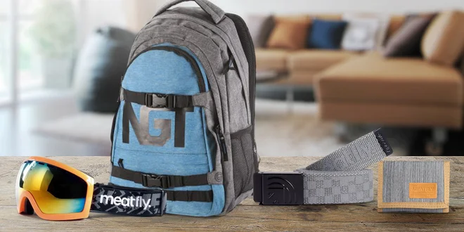 Meatfly: peněženky, opasky, batoh i sport. brýle