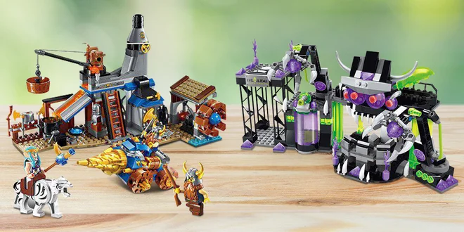 Balíčky stavebnice Brick kompatibilní s LEGO®