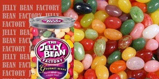 275 Kč za Bonbóny Jelly Bean Factory 400g včetně poštovného po ČR