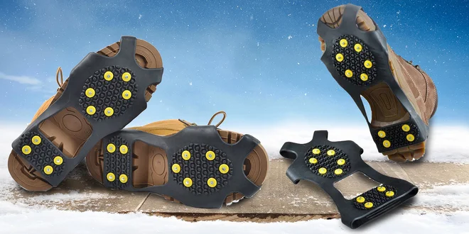 Protiskluzové návleky AGA Spikes: velikost 31-48