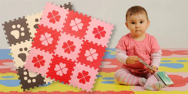 Dětské pěnové puzzle podložky na hraní i cvičení