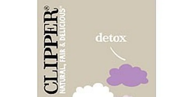 60 Kč za bylinkový detoxikační BIO čaj Clipper, který osvěží tělo i mysl
