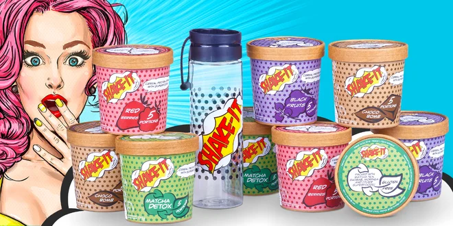 Cereální drinky od SHAKE-IT pro posílení imunity
