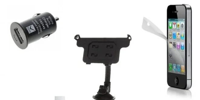 399 Kč za set do auta pro iPhone 4. Využívejte váš iPhone v autě.