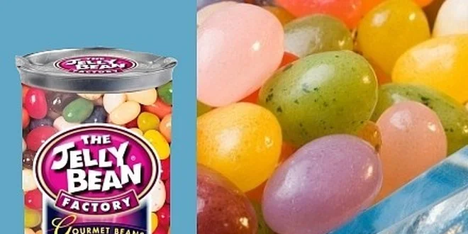 275 Kč za Bonbóny Jelly Bean Factory 400g včetně poštovného po ČR