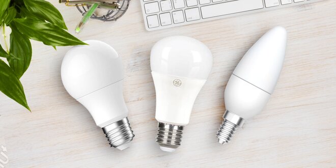 Sada šesti úsporných LED žárovek GE