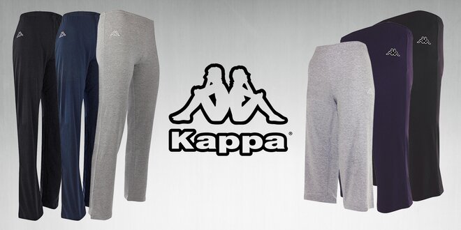 Dámské kalhoty volného střihu značky Kappa